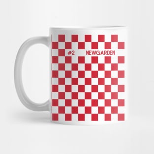 Josef Newgarden Racing Flag Mug